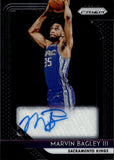 2018-19 Marvin Bagley III Panini Prizm ROOKIE AUTO Sacramento Kings #RS-MB3