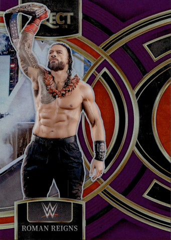 2024 Roman Reigns Panini Select PURPLE 36/99 #154