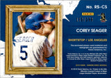 2016 Corey Seager Panini Diamond Kings ROOKIE DUAL JERSEY AUTO 150/299 AUTOGRAPH RC #RS-CS Los Angeles Dodgers