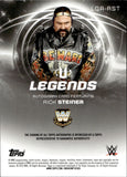 2025 Rick Steiner Topps Universe WWE GOLD STONE LEGENDS AUTO 08/50 AUTOGRAPH #LGA-RST WWE HOF