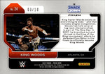 2024 King Xavier Woods Panini Prizm WWE FOTL BLUE SHIMMER 03/11 #24 Friday Night Smackdown