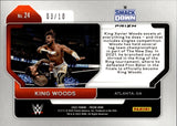 2024 King Xavier Woods Panini Prizm WWE FOTL BLUE SHIMMER 03/11 #24 Friday Night Smackdown