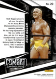 2025 Hulk Hogan Panini Combat Anthology MICROPHONE SP 46/75 #20 WWE HOF