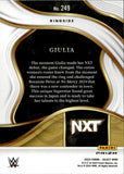 2024 Giulia Panini Select WWE RINGSIDE GREEN FLASH PRIZM #249 NXT