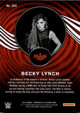2023 Becky Lynch Panini Chronicles ILLUSIONS WWE BLUE 16/99 #260 Monday Night Raw
