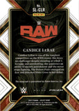 2023 Candice LeRae Panini Select WWE BLUE SIGNATURE SELECTIONS AUTO 09/35 AUTOGRAPH #SL-CLR Monday Night Raw