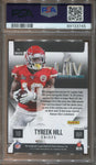 2021 Tyreek Hill Panini Contenders Optic SUPER BOWL SIGNATURES PRIZM AUTO PSA 10 Kansas City Chiefs #SBLIV-TH 3745