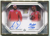 2021 Angelo Dawkins Montez Ford Topps Transcendent GOLD FRAMED TAG TEAM AUTO 13/25 AUTOGRAPH #TA-SP Street Profits