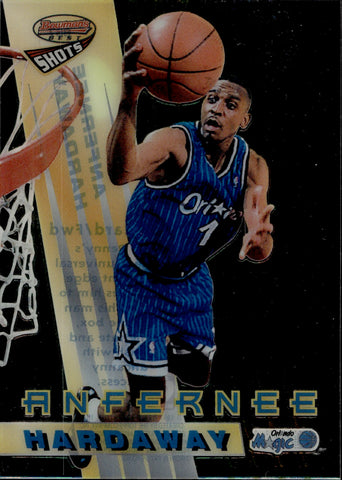 1996-97 Anfernee Hardaway Bowman's Best SHOTS Orlando Magic #BS7