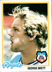 1978 George Brett Topps AL ALL STAR #100 Kansas City Royals HOF BV $25