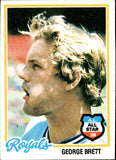 1978 George Brett Topps AL ALL STAR #100 Kansas City Royals HOF BV $25