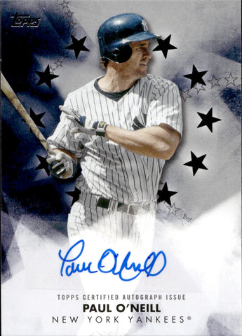 2024 Paul O'Neill Topps BASEBALL STARS AUTO 127/199 AUTOGRAPH #BSA-PO New York Yankees