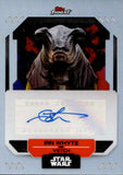 2023 Ian Whyte as Vetch Topps Finest Star Wars REFRACTOR AUTO AUTOGRAPH #FA-IW 1