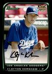2008 Clayton Kershaw Bowman Draft Picks ROOKIE RC #BDP26 Los Angeles Dodgers 2