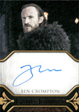 2023 Ben Crompton as Eddison Tollett Stark Rittenhouse Game of Thrones ART AND IMAGES LEGACY AUTO AUTOGRAPH #NA