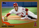 2013 Mike Trout Topps GOLD BORDER 1010/2013 #27 Anaheim Angels *NRMT*