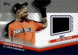 2020 Yadier Molina Topps Update ALL-STAR STITCHES JERSEY RELIC #ASSC-YMO St. Louis Cardinals