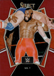 2022 Mr. T Panini Select WWE PREMIER LEVEL MAROON 015/149 #196 WWE Legend