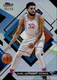 2023-24 Karl-Anthony Towns Topps Finest DIE-CUT REFRACTOR 25/25 New York Knicks #230