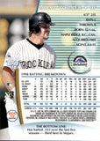 1999 Larry Walker Topps Stadium Club Chrome REFRACTOR #SCC12 Colorado Rockies HOF