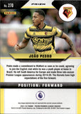 2021-22 Joao Pedro Panini Prizm Premier League #270 ROOKIE RED WHITE AND BLUE WATFORD
