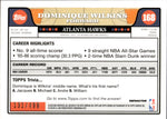 2008-09 Dominique Wilkens Topps Chrome REFRACTORS ORANGE 131/499 #168 Atlanta Hawks