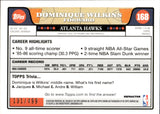 2008-09 Dominique Wilkens Topps Chrome REFRACTORS ORANGE 131/499 #168 Atlanta Hawks