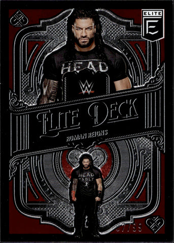2023 Roman Reigns Panini Donruss Elite ELITE DECK #1