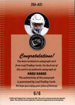 2024 Ansu Sanoe Leaf Press Pass AUTO 6/6 Oregon Ducks #20A-AS1