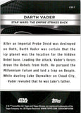 2025 Darth Vader Topps Star Wars #CB-1 SMUGGLERS OUTPOST CHROME BLACK 3