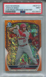 2023 Joshua Baez Bowman Chrome PROSPECT ORANGE SHIMMER REFRACTOR 22/25 PSA 9 #BCP127 St. Louis Cardinals 8914