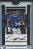2024 Malik Nabers Panini One ROOKIE ORIGINALS RC #OO-MNS New York Giants