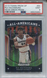 2019-20 Rui Hachimura Panini Prizm Draft Picks NEON GREEN PRIZM ROOKIE 032/125 RC PSA 9 #84 Los Angeles Lakers 5890