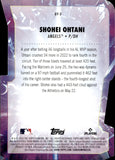 2023 Shohei Ohtani Topps Stadium Club RED FOIL GOIN' YARD #GY-3 Anaheim Angels MVP