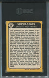 1968 Mickey Mantle Willie Mays Harmon Killebrew Topps SUPER STARS SGC 4 #490 Yankees Gianrs Twins HOF