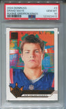 2024 Drake Maye Paninin Donruss ROOKIE GRIDIRON KINGS RC PSA 10 #3 New England Patriots 3472