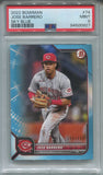 2022 Jose Berrero Bowman SKY BLUE 294/499 PSA 9 #74 Cincinnati Reds 0927