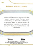 2025 Horace Horsecollar Topps Chrome Disney GOLD WAVE REFRACTOR 08/50 #166 Mickey & Friends