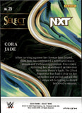 2023 Cora Jade Panini Select WWE HOLO SILVER SENSATIONS #25 NXT