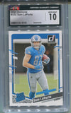 2023 Sam LaPorta Panini Donruss RATED ROOKIE RC CGC 10 #332 Detroit Lions 0166