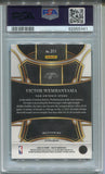 2023-24 Victor Wembanyama Panini Select GREEN ICE MEZZANINE ROOKIE RC PSA 10 #311 San Antonio Spurs 5341