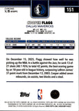 2025-26 Cooper Flagg Topps Chrome Update XFRACTOR ROOKIE RC #151 Dallas Mavericks