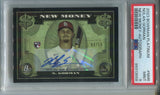 2023 Nolan Gorman Bowman Platinum ROOKIE NEW MONEY AUTO 04/50 AUTOGRAPH RC PSA 9 #NM6 St. Louis Cardinals 3558