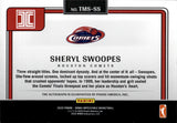 2025 Sheryl Swoopes Panini Impeccable WNBA TIMELESS MOMENTS AUTO 74/99 AUTOGRAPH #TMS-SS Houston Comets HOF