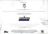 2025 Damian Priest Topps Royalty WWE REGALIA DUAL SHIRT AUTO 03/99 AUTOGRAPH RELIC #RES-DPR Friday Night Smackdown