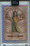 2025 Raya Topps Chrome Disney Minted SILVER WAVE REFRACTOR 012/100 #7 Raya and the Dragon