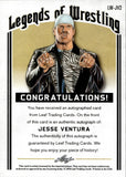 2018 Jesse Ventura Leaf Legends of Wrestling AUTO AUTOGRAPH #LW-JV2 WWE Legend