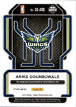2022 Arike Ogunbowale Panini Prizm GREEN AUTO AUTOGRAPH #SG-AOG Dallas Wings
