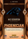 2025 Nic Scourton Panini Phoenix PHOENICIAN ROOKIE AUTO AUTOGRAPH RC #PHP-NSN Carolina Panthers
