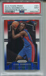 2019-20 Sekou Doumbouya Panini Prizm RED WHITE AND BLUE ROOKIE RC PSA 9 #261 Detroit Pistons 7567